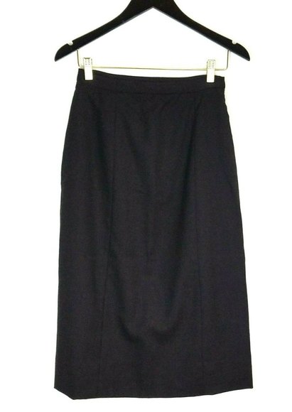 Peruvian Connection Skirt Baby Alpaca Wool Size 6 Brown Straight Pencil …